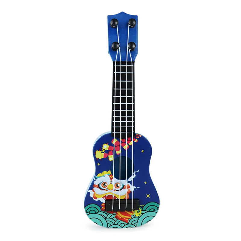 Mini ukulele soprano 4 cordas iniciantes aprendendo guitarra instrumentos musicais educação precoce brinquedos instrumentos de cordas
