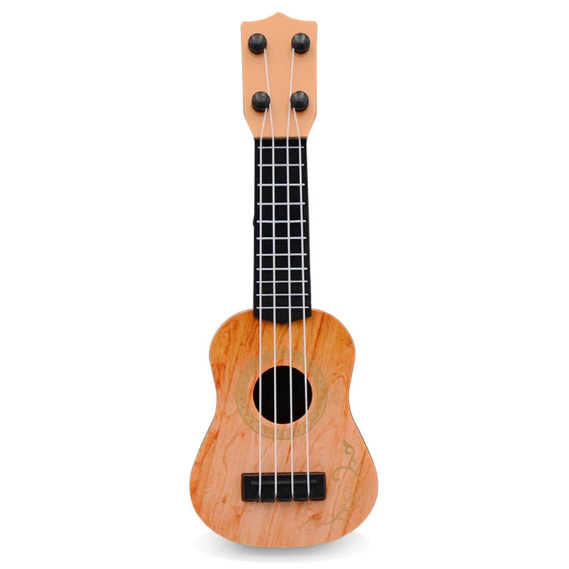 Mini ukulele soprano 4 cordas iniciantes aprendendo guitarra instrumentos musicais educação precoce brinquedos instrumentos de cordas
